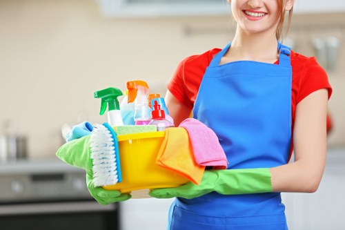 Move in cleaning service for a Barnes home before unpacking