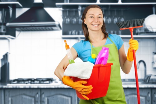 Commercial regular cleaning service for a Barnes office or shop