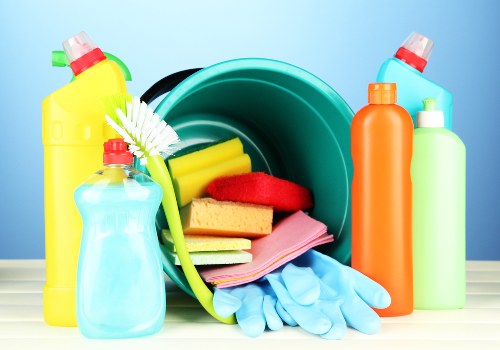 Local cleaners preparing a Barnes flat for new occupants
