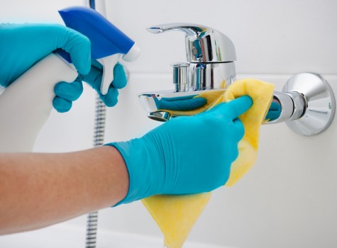 Detailed cleaning of a Barnes home interior including floors, fittings, and hard-to-reach areas